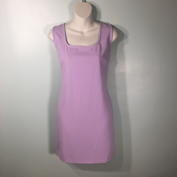 Lavender Lilac Sleeveless Charlotte Russe Dress - Picture 2 of 8